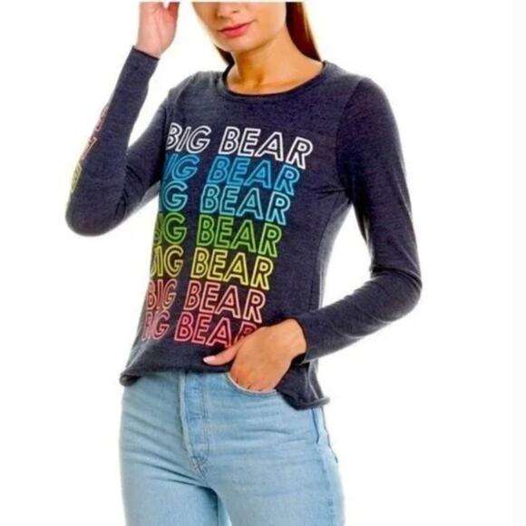 Chaser Big Bear Long Sleeve Tee NWT - Picture 1 of 5